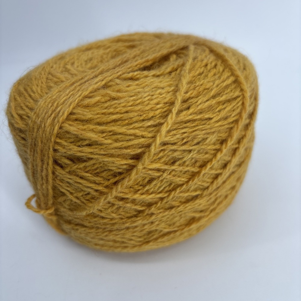 Shilasdair Yarn Luxury DK Cashmere‎ Camel Angora Wool Natural Dye Yellow 100g